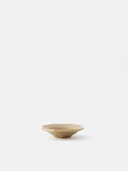 awabi ware / 八角豆皿(ベージュ)