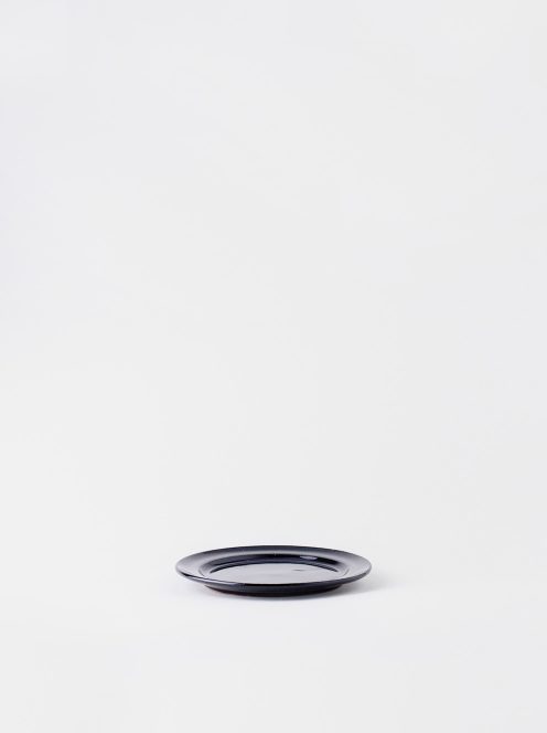 Luft / Erde Plate / 益子 14cm (ツヤ黒)