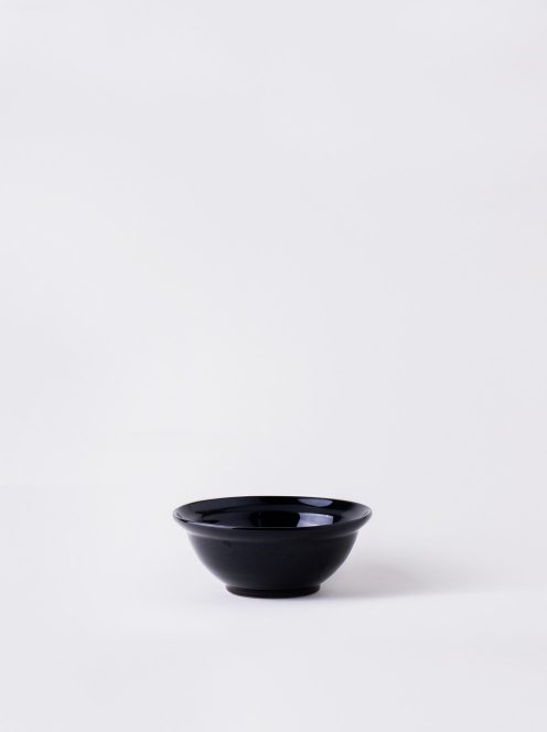 Luft / Erde Deep Bowl / 益子(ツヤ黒)