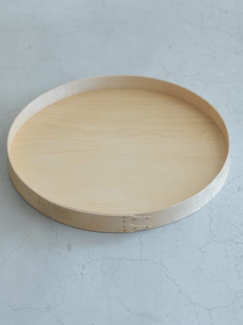 IFUJI BOXMAKER / Round Tray(カエデ)
